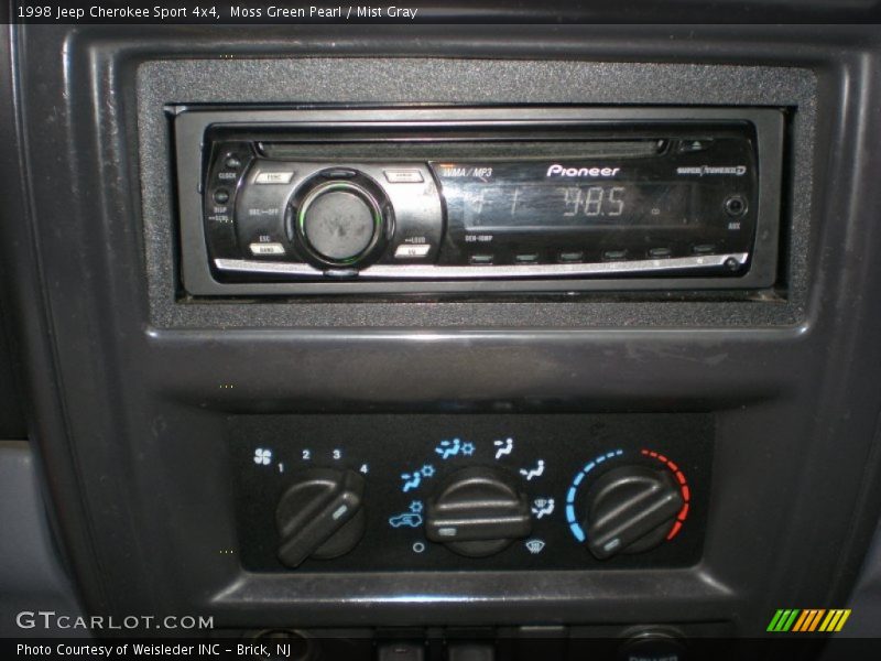 Controls of 1998 Cherokee Sport 4x4