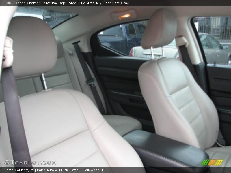 Steel Blue Metallic / Dark Slate Gray 2008 Dodge Charger Police Package