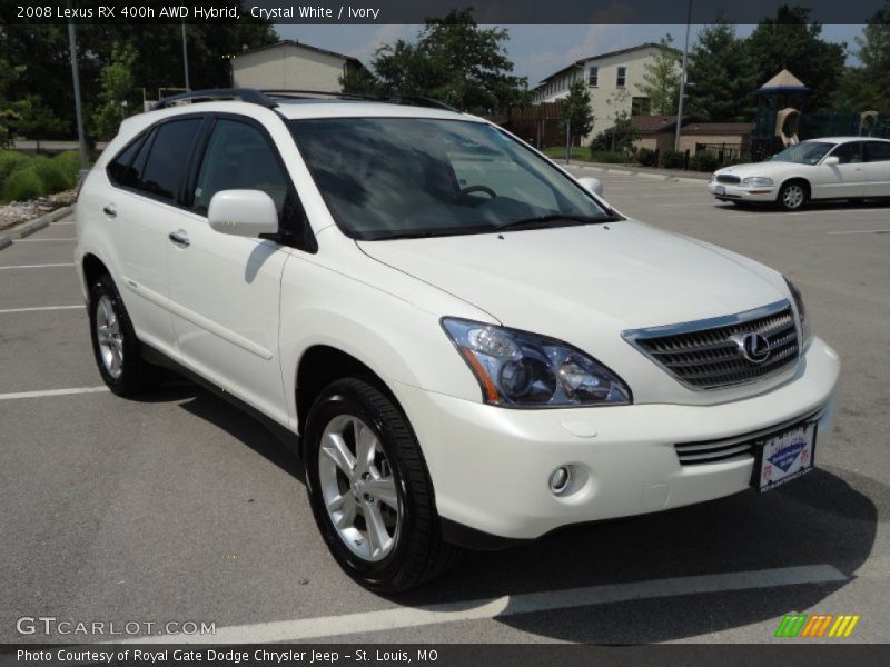 Crystal White / Ivory 2008 Lexus RX 400h AWD Hybrid