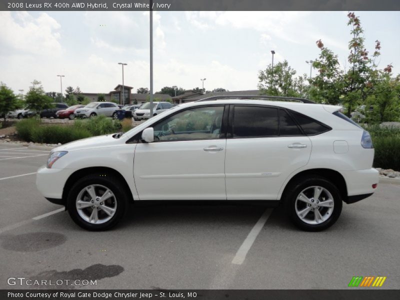 Crystal White / Ivory 2008 Lexus RX 400h AWD Hybrid