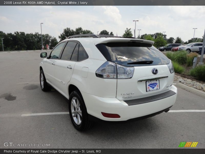 Crystal White / Ivory 2008 Lexus RX 400h AWD Hybrid