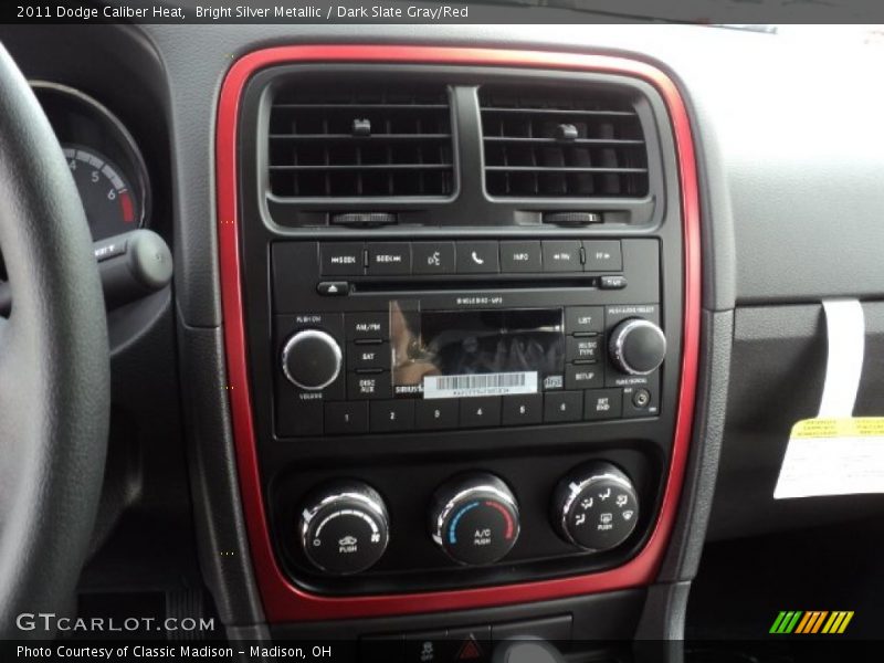 Controls of 2011 Caliber Heat