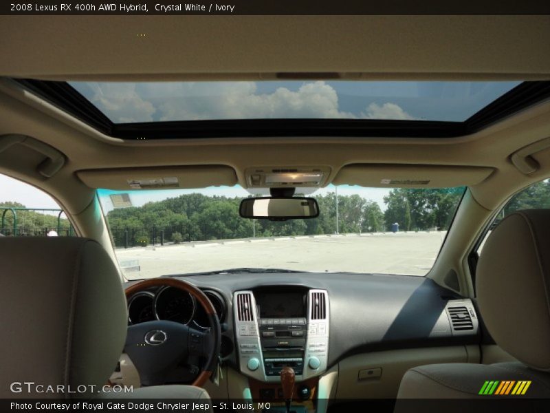 Crystal White / Ivory 2008 Lexus RX 400h AWD Hybrid