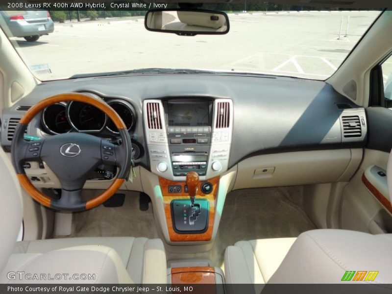 Crystal White / Ivory 2008 Lexus RX 400h AWD Hybrid