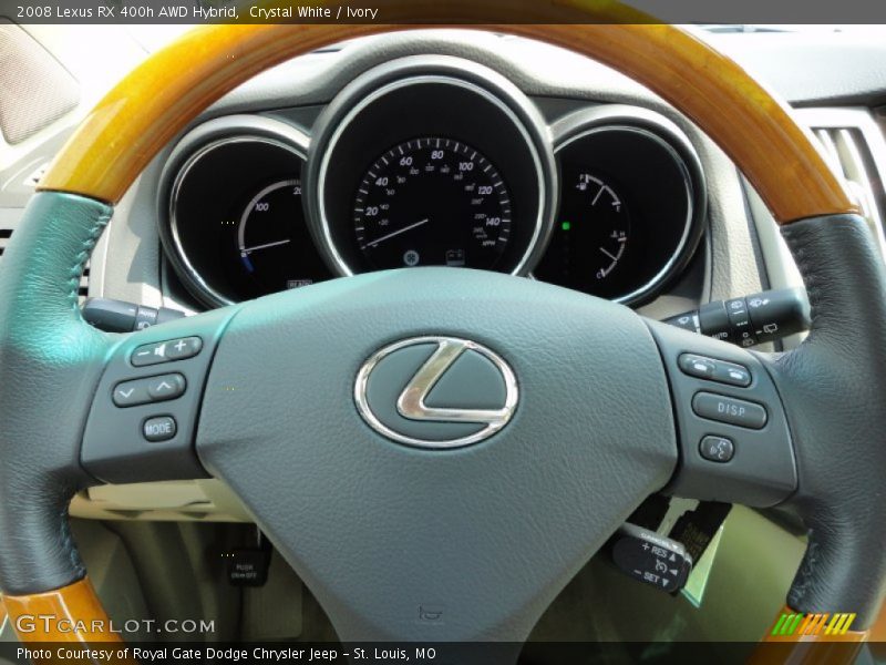 Crystal White / Ivory 2008 Lexus RX 400h AWD Hybrid