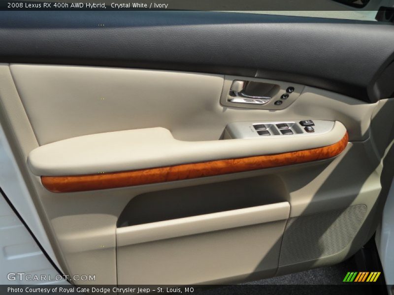 Crystal White / Ivory 2008 Lexus RX 400h AWD Hybrid