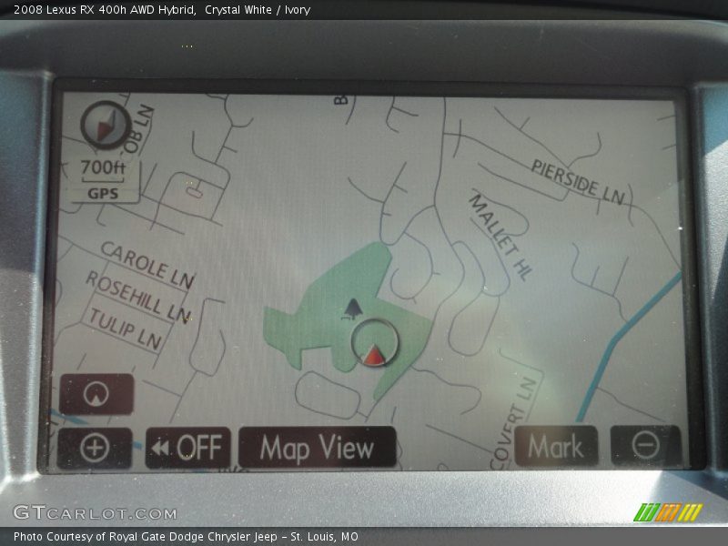 Crystal White / Ivory 2008 Lexus RX 400h AWD Hybrid
