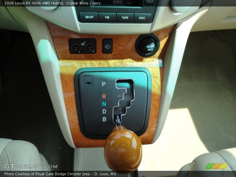 Crystal White / Ivory 2008 Lexus RX 400h AWD Hybrid