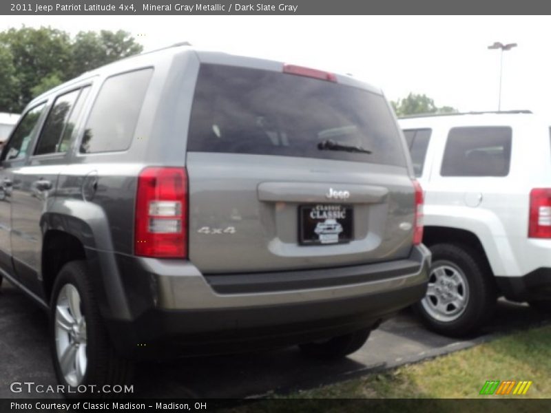 Mineral Gray Metallic / Dark Slate Gray 2011 Jeep Patriot Latitude 4x4