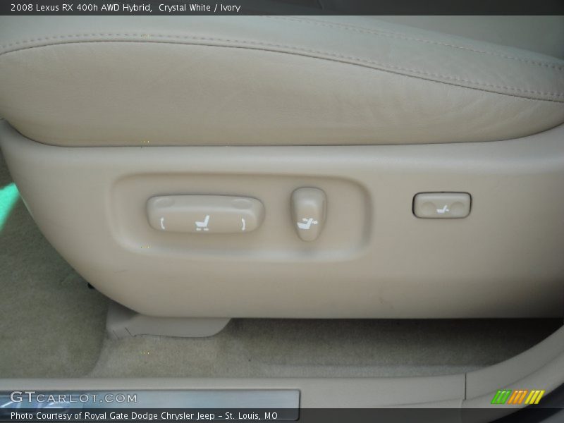 Crystal White / Ivory 2008 Lexus RX 400h AWD Hybrid