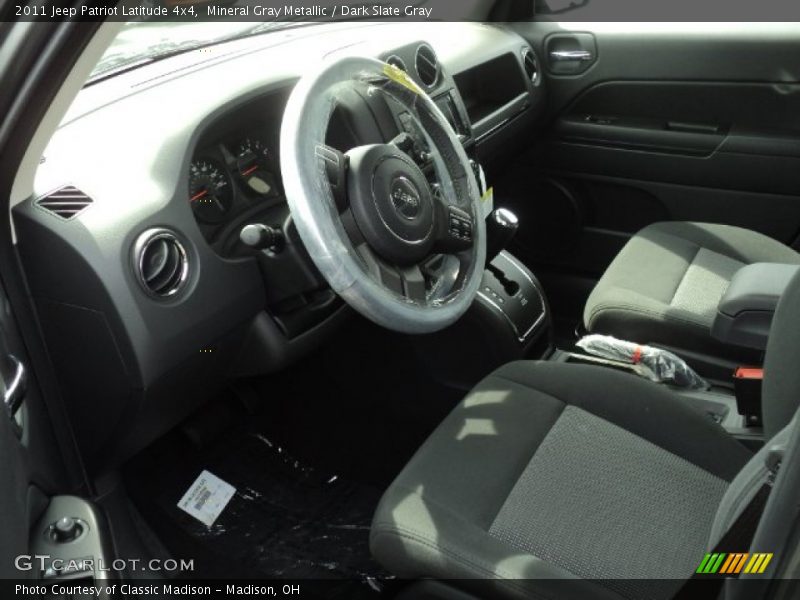 Mineral Gray Metallic / Dark Slate Gray 2011 Jeep Patriot Latitude 4x4