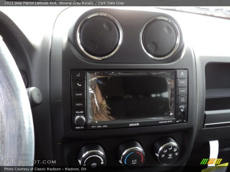 Mineral Gray Metallic / Dark Slate Gray 2011 Jeep Patriot Latitude 4x4