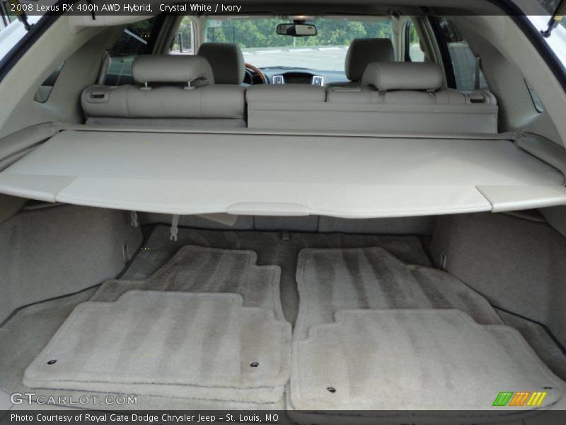 Crystal White / Ivory 2008 Lexus RX 400h AWD Hybrid
