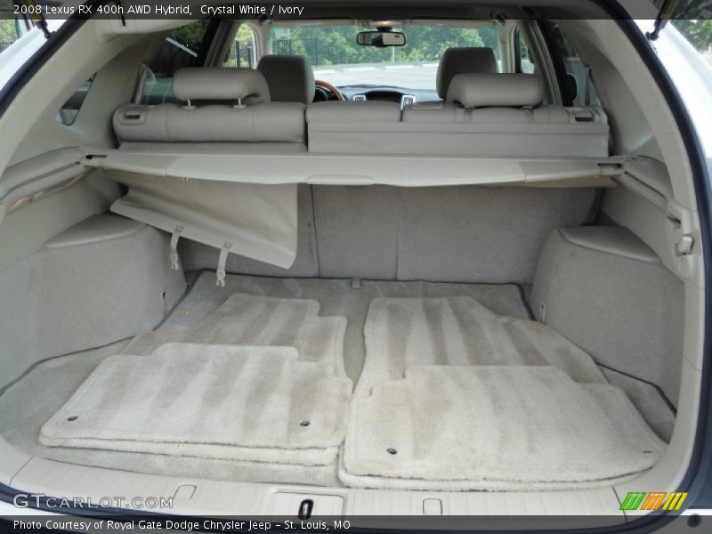 Crystal White / Ivory 2008 Lexus RX 400h AWD Hybrid