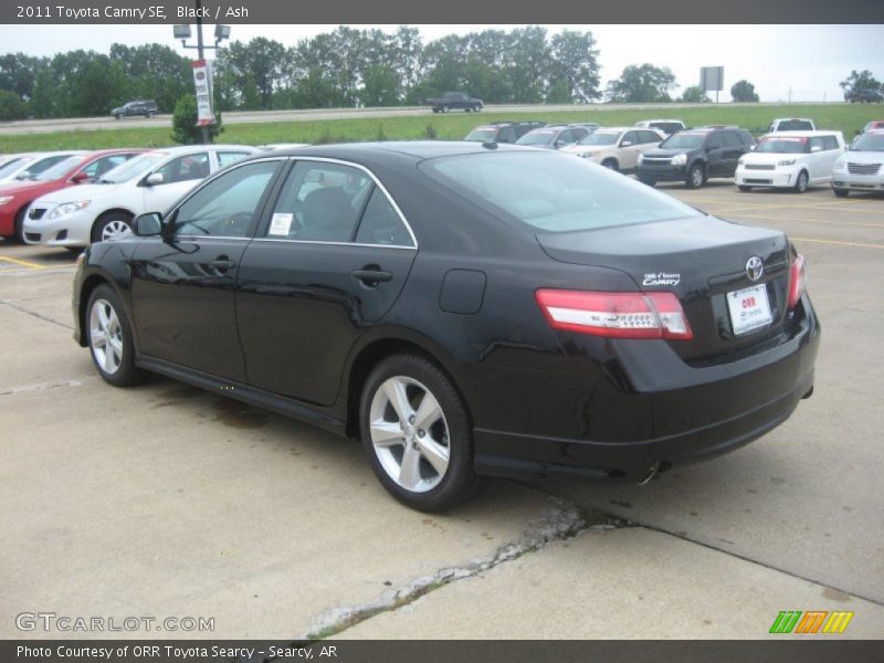 Black / Ash 2011 Toyota Camry SE