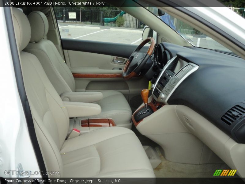 Crystal White / Ivory 2008 Lexus RX 400h AWD Hybrid