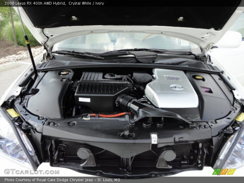 Crystal White / Ivory 2008 Lexus RX 400h AWD Hybrid