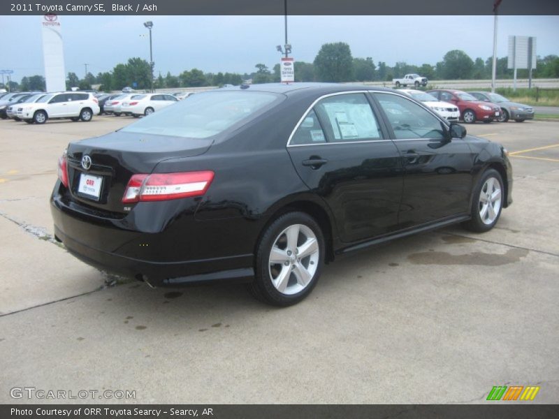 Black / Ash 2011 Toyota Camry SE
