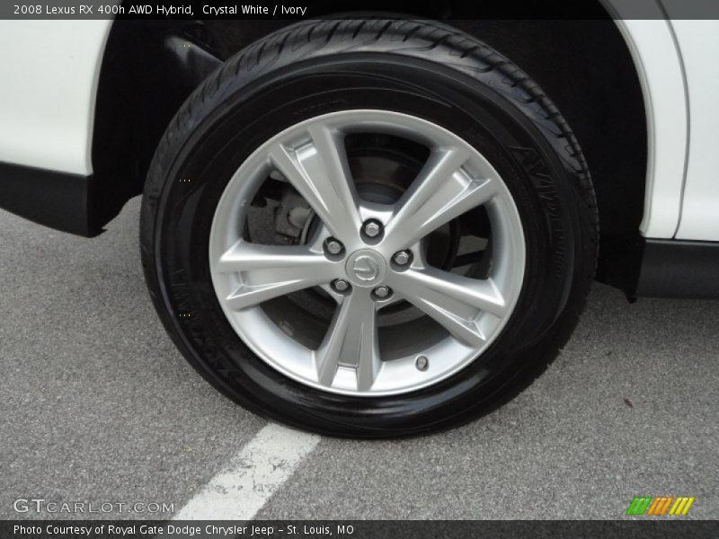 Crystal White / Ivory 2008 Lexus RX 400h AWD Hybrid
