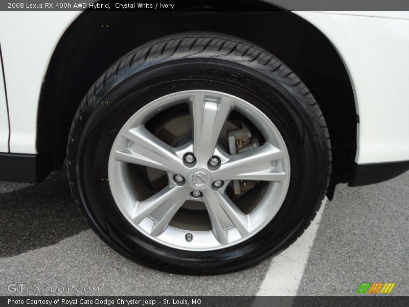Crystal White / Ivory 2008 Lexus RX 400h AWD Hybrid