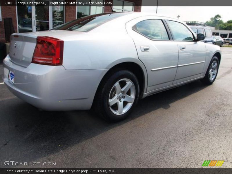 Bright Silver Metallic / Dark Slate Gray 2008 Dodge Charger SE