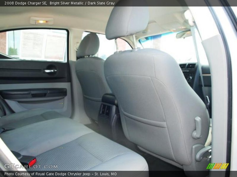Bright Silver Metallic / Dark Slate Gray 2008 Dodge Charger SE