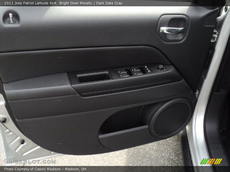 Bright Silver Metallic / Dark Slate Gray 2011 Jeep Patriot Latitude 4x4