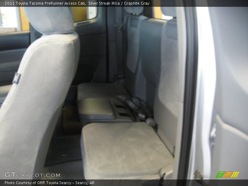 Silver Streak Mica / Graphite Gray 2011 Toyota Tacoma PreRunner Access Cab