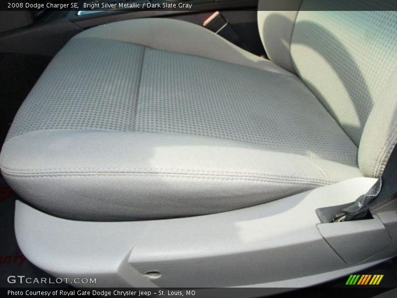 Bright Silver Metallic / Dark Slate Gray 2008 Dodge Charger SE