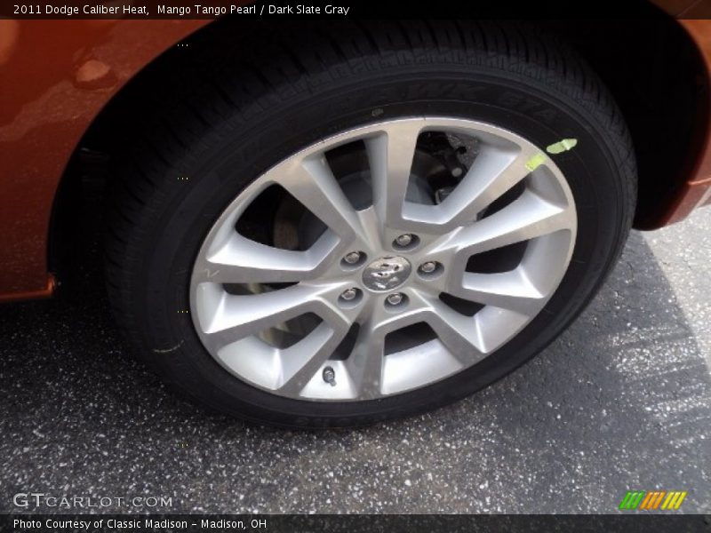 Mango Tango Pearl / Dark Slate Gray 2011 Dodge Caliber Heat