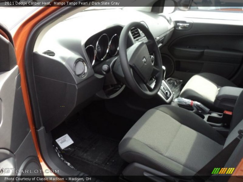 Mango Tango Pearl / Dark Slate Gray 2011 Dodge Caliber Heat