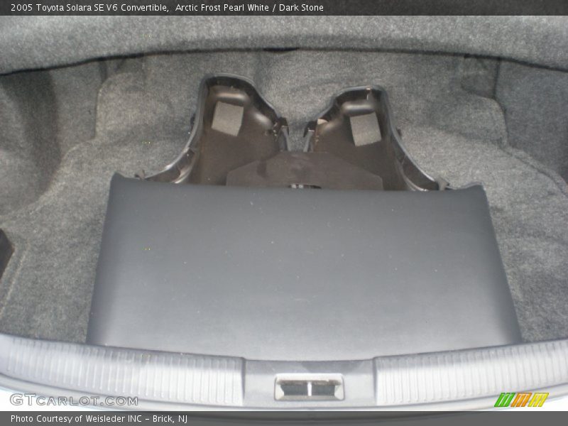 Arctic Frost Pearl White / Dark Stone 2005 Toyota Solara SE V6 Convertible