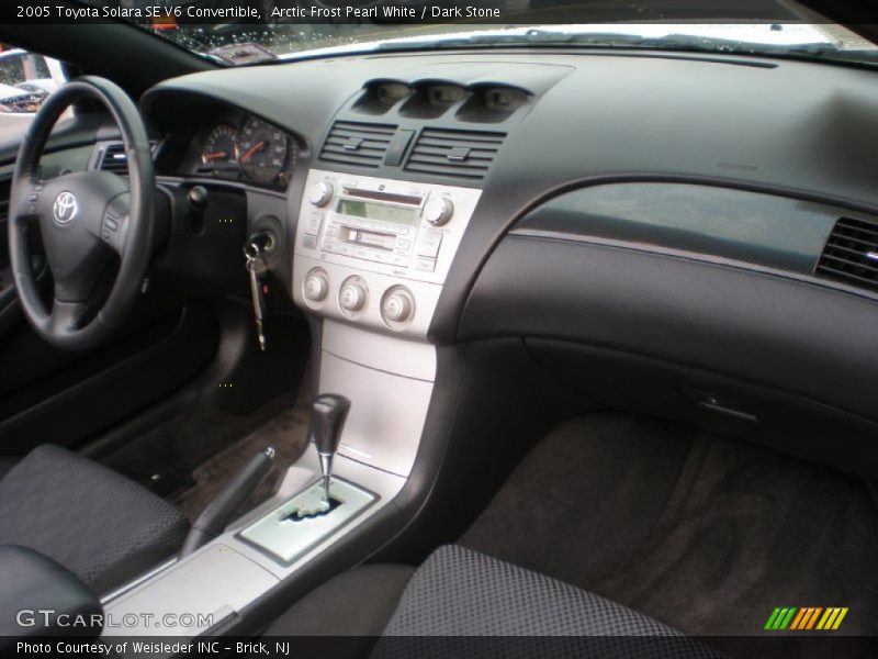 Arctic Frost Pearl White / Dark Stone 2005 Toyota Solara SE V6 Convertible
