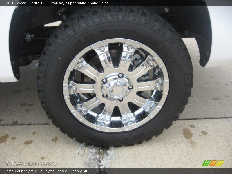 Super White / Sand Beige 2011 Toyota Tundra TSS CrewMax