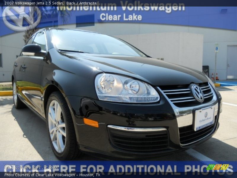 Black / Anthracite 2007 Volkswagen Jetta 2.5 Sedan