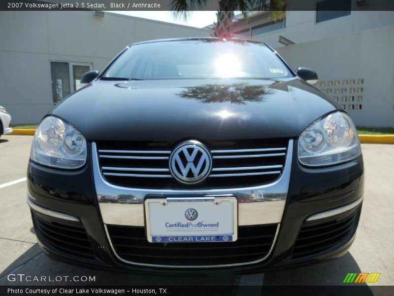 Black / Anthracite 2007 Volkswagen Jetta 2.5 Sedan