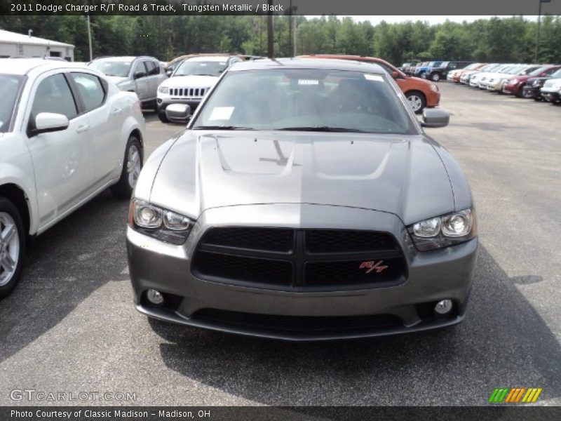 Tungsten Metallic / Black 2011 Dodge Charger R/T Road & Track
