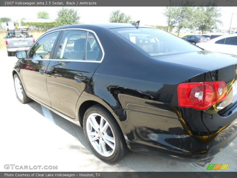 Black / Anthracite 2007 Volkswagen Jetta 2.5 Sedan