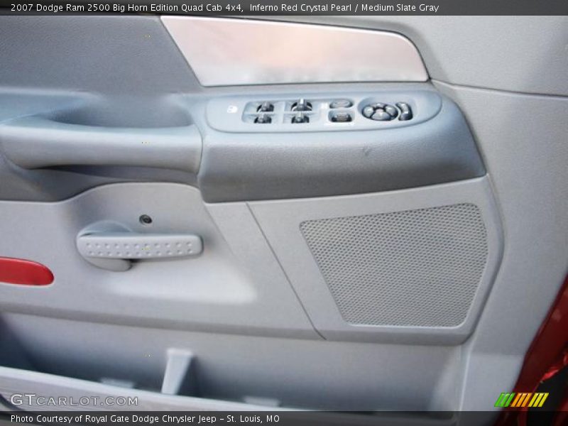 Inferno Red Crystal Pearl / Medium Slate Gray 2007 Dodge Ram 2500 Big Horn Edition Quad Cab 4x4