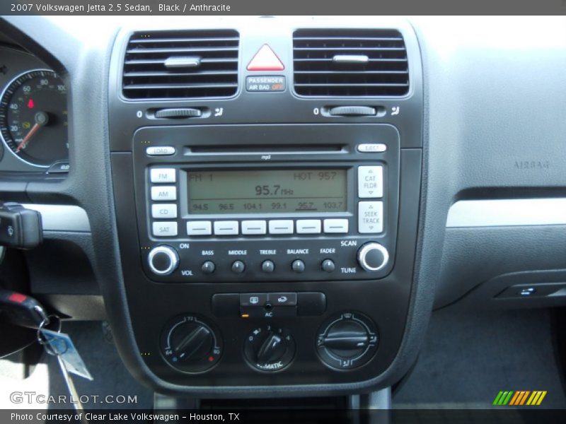 Black / Anthracite 2007 Volkswagen Jetta 2.5 Sedan