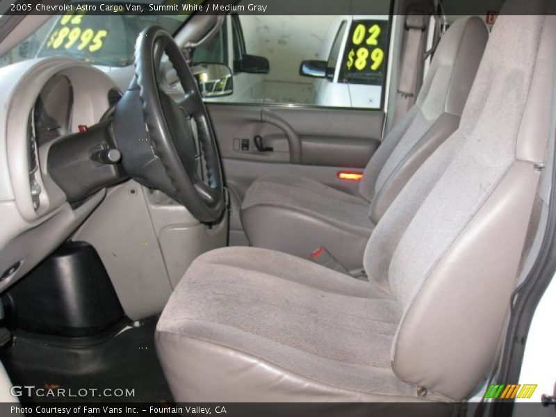 Summit White / Medium Gray 2005 Chevrolet Astro Cargo Van