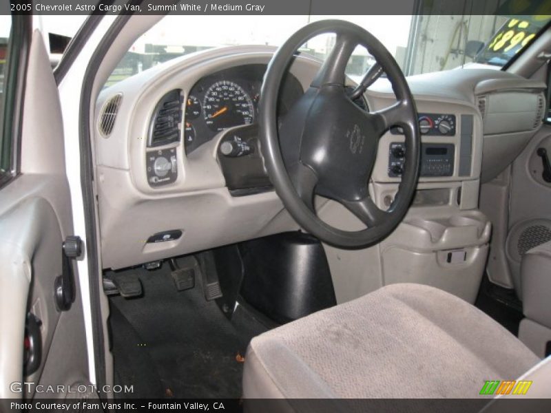 Summit White / Medium Gray 2005 Chevrolet Astro Cargo Van