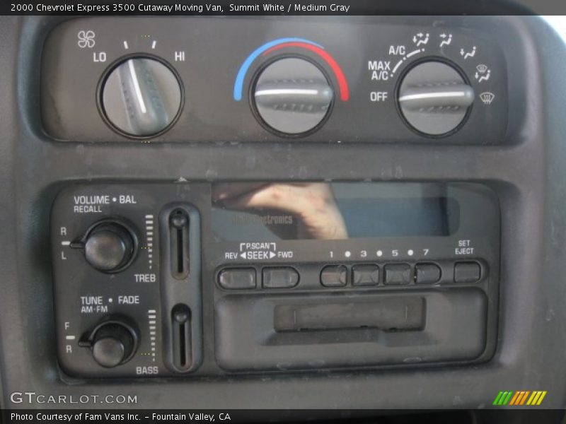 Summit White / Medium Gray 2000 Chevrolet Express 3500 Cutaway Moving Van
