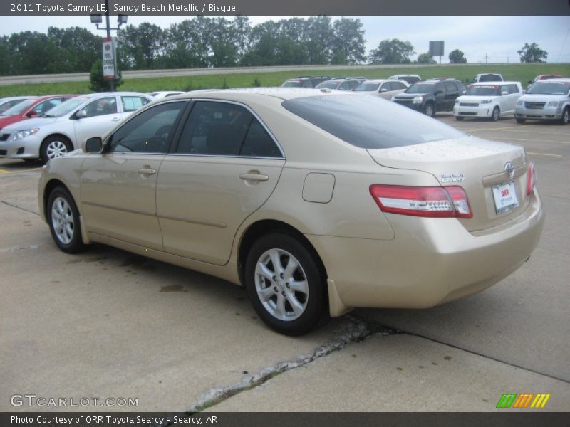 Sandy Beach Metallic / Bisque 2011 Toyota Camry LE