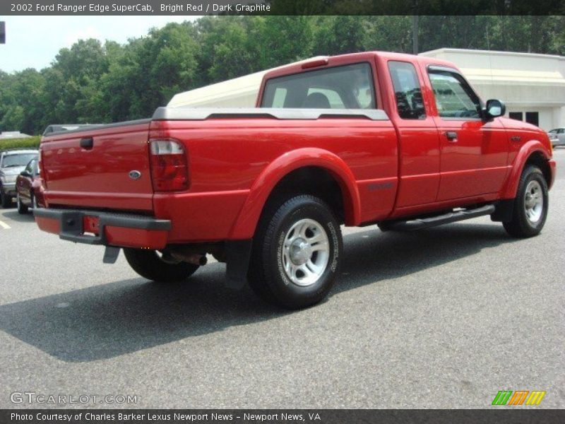 Bright Red / Dark Graphite 2002 Ford Ranger Edge SuperCab