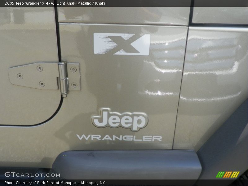 Light Khaki Metallic / Khaki 2005 Jeep Wrangler X 4x4