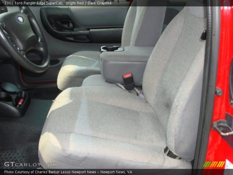 Bright Red / Dark Graphite 2002 Ford Ranger Edge SuperCab
