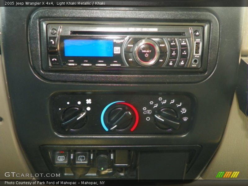 Light Khaki Metallic / Khaki 2005 Jeep Wrangler X 4x4
