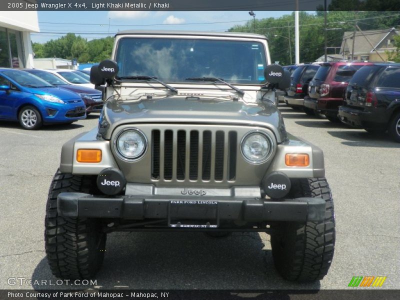 Light Khaki Metallic / Khaki 2005 Jeep Wrangler X 4x4