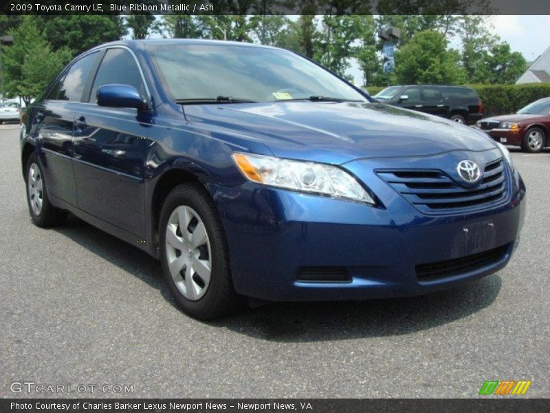Blue Ribbon Metallic / Ash 2009 Toyota Camry LE